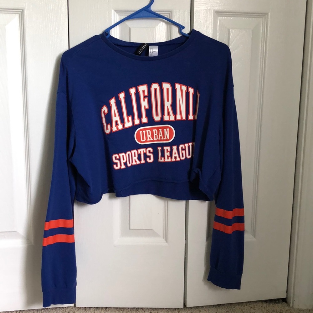 Cropped California Long Sleeve Top